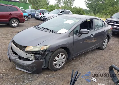 2015 Honda Civic Lx из США, поврежденный, VIN 19XFB2F50FE707182
